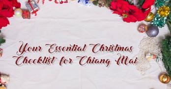 Christmas shopping in Chiang Mai